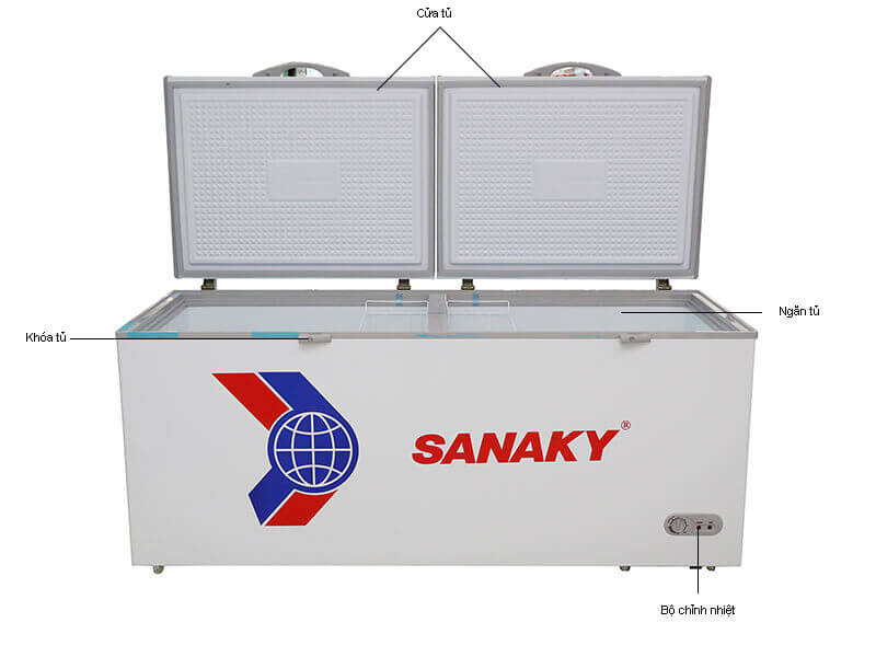 Tủ đông Sanaky 800 lít VH8699HY